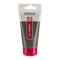 ACRYLVERF TAC 620 OLIJFGROEN TUBE 75ML