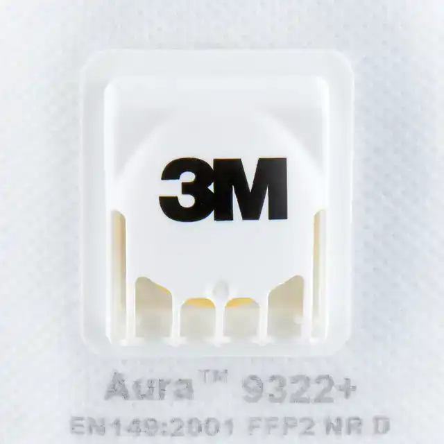 STOFMASKER 3M AURA 9322 FFP2 VENTIEL