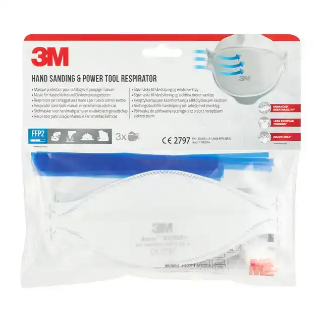 STOFMASKER 3M AURA FFP2 KN95 ZONDER