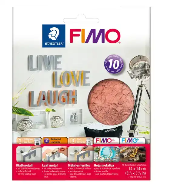 BLADMETAAL FIMO STAEDTLER KOPER 10 VEL