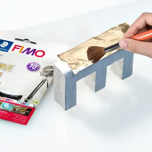 BLADMETAAL FIMO STAEDTLER GOUD 10 VEL