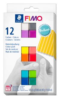 KLEI FIMO STAEDTLER SOFT COLOURPACK 12