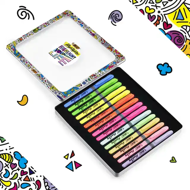 MARKEERSTIFT BIC HIGHLIGHT YOUR LIFE IN