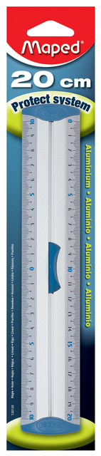 LINIAAL MAPED MET HANDGREEP 20CM