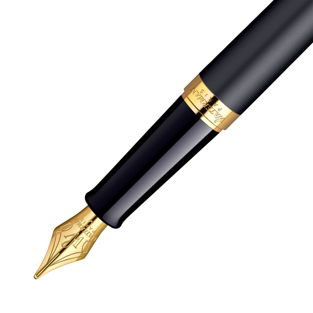 VULPEN WATERMAN HEMISP GT M MAT ZWART