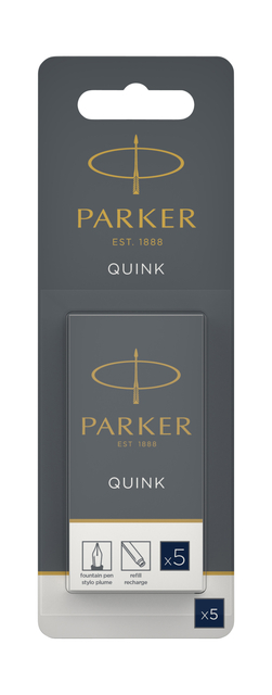 INKTPATROON PARKER QUINK BLAUWZWART