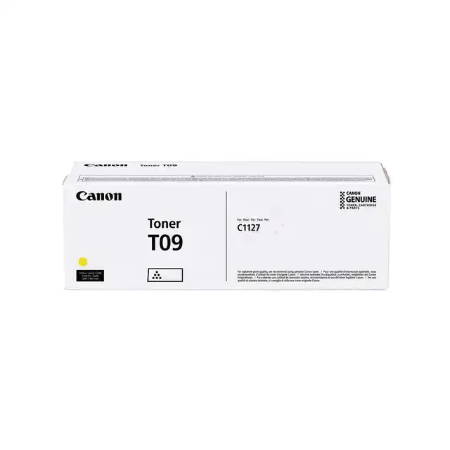TONERCARTRIDGE CANON T09 GEEL