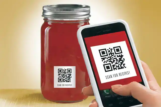 ETIKET AVERY L7121-25 QR CODE 45X45MM