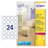 ETIKET AVERY L7780-25 ROND 40MM