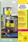 ETIKET AVERY L6103-20 45.7X21.2MM GEEL