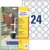 ETIKET AVERY L3415-10 ROND 40MM WIT