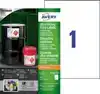 ETIKET AVERY B4775-50 210X297MM PE WIT