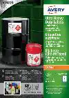 ETIKET AVERY B3427-50 105X74MM PE WIT