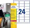 ETIKET AVERY L7912-10 63.5X33.9