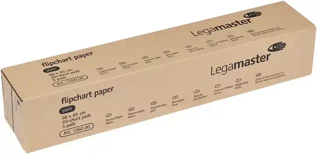 FLIPOVERPAPIER LEGAMASTER BLANCO 20VEL