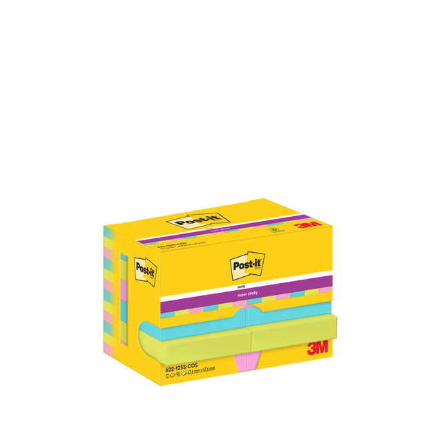MEMOBLOK POST-IT 622 SUPER STICKY