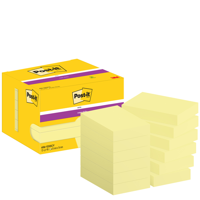 MEMOBLOK POST-IT 656 SUPER STICKY