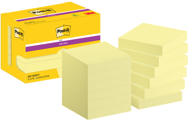 MEMOBLOK POST-IT 622 SUPER STICKY