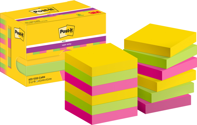 MEMOBLOK POST-IT 622 SUPER STICKY
