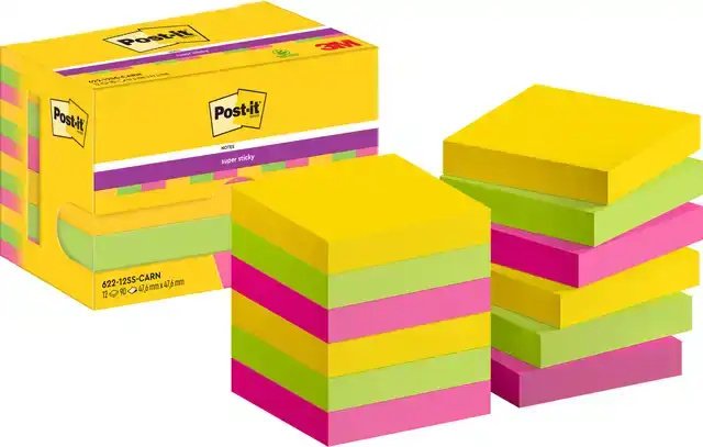 MEMOBLOK POST-IT 622 SUPER STICKY