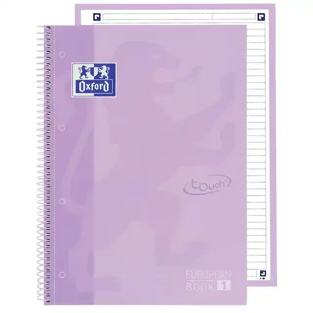 NOTITIEBOEK OXF TOUCH EUROPEANB A4+