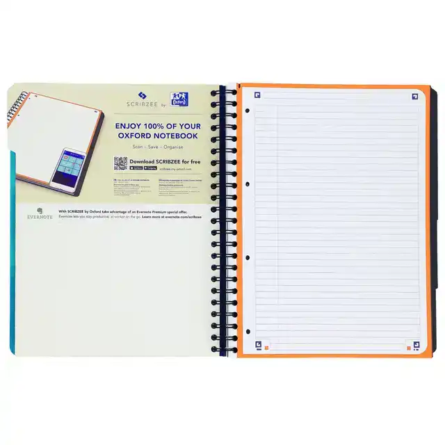 PROJECTBK OXF SCHOOL A4+ LN 4G 240PAG