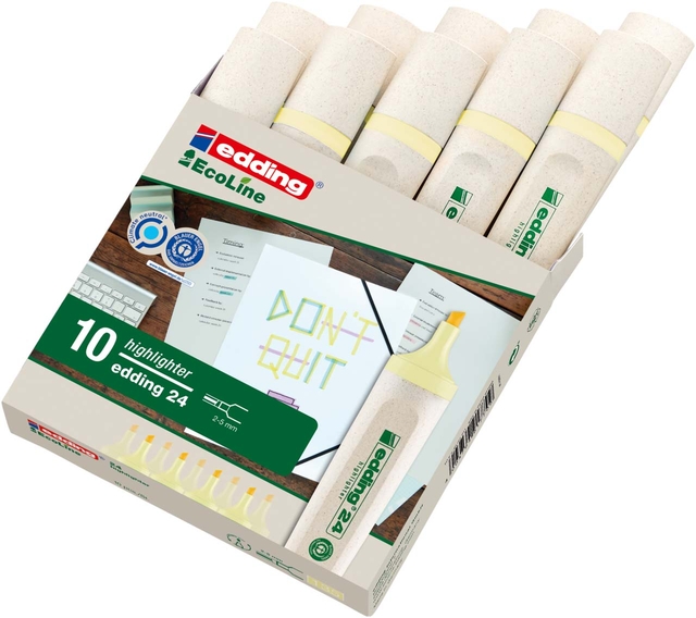 MARKEERSTIFT EDDING 24 ECO 2-5MM PASTEL