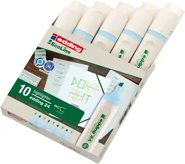 MARKEERSTIFT EDDING 24 ECO 2-5MM PASTEL