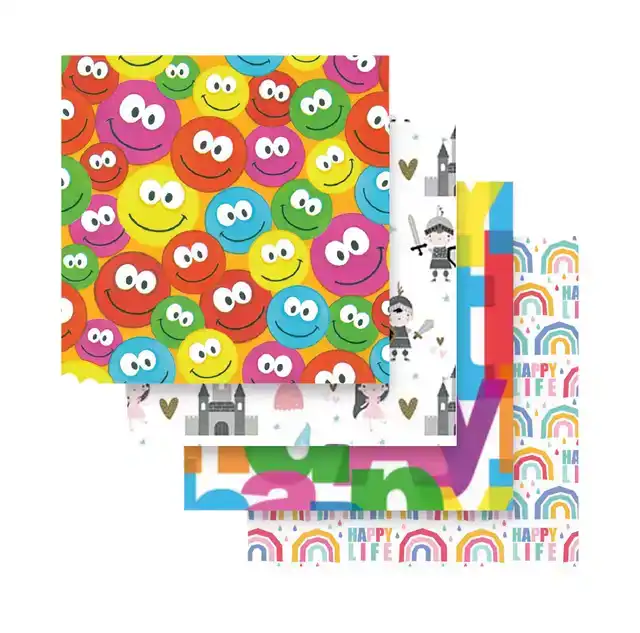 INPAKPAPIER SPECIAL WRAP 200MX70CM KIDS
