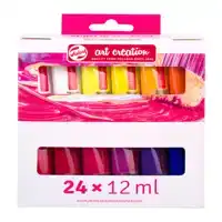 ACRYLVERF TAC 12ML SET 24 KLEUREN