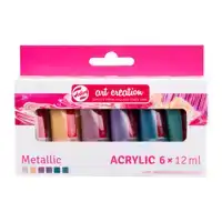 ACRYLVERF TAC METALLIC 12ML SET 6