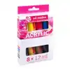 ACRYLVERF TAC 12ML SET 8 KLEUREN