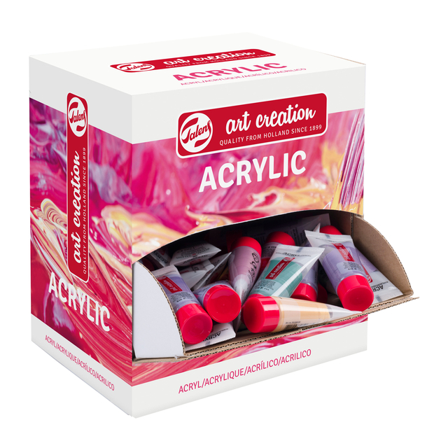 ACRYLVERF TAC PASTEL 12ML 100ST ASSORTI