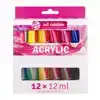 ACRYLVERF TAC 12ML SET 12 KLEUREN