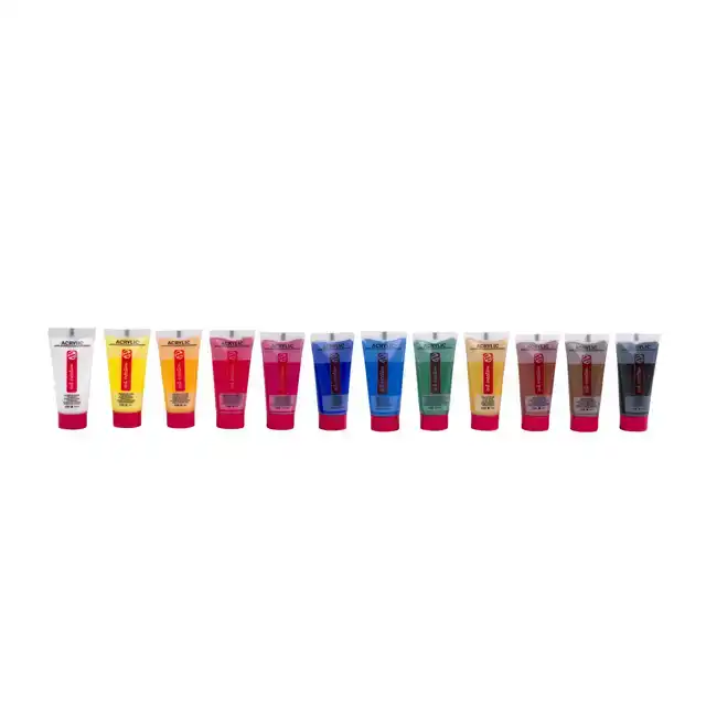ACRYLVERF TAC 12ML SET 12 KLEUREN
