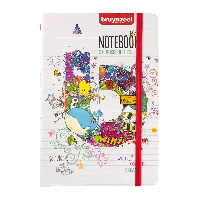 BRUYNZEEL NOTITIEBOEK A5 80 G/MÂ² 160