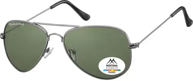 ZONNEBRIL MONTANA GROEN G15 POLAR GLAS