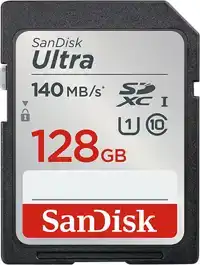 GEHEUGENKAART SANDISK SDXC ULTRA 128GB