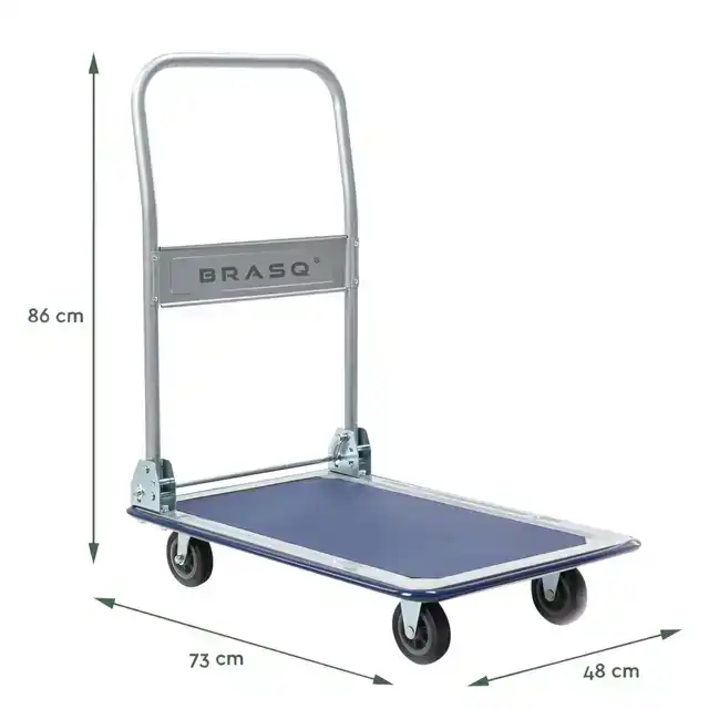 TRANSPORTKAR BRASQ INKLAPBAAR 150KG