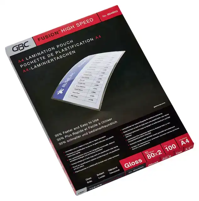 LAMINEERHOES GBC A4 HI-SPEED 2X75MICRON
