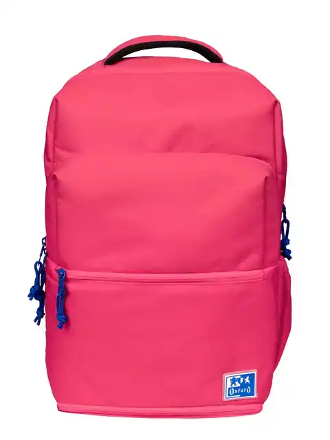 RUGZAK OXFORD 12 VAKKEN ROZE