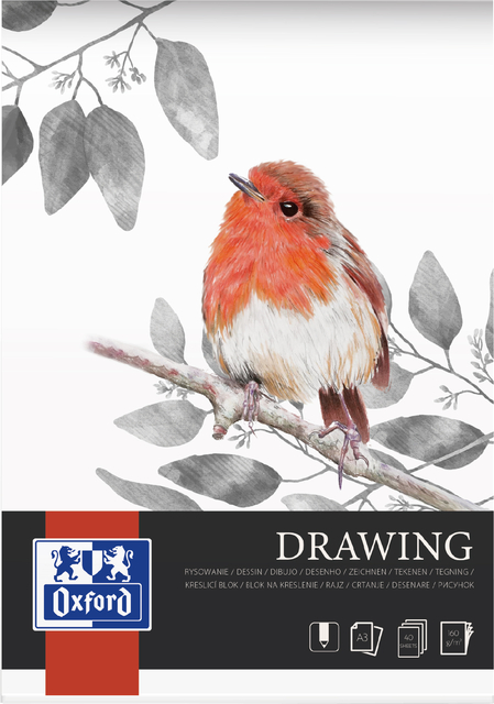 TEKENBLOK OXFORD DRAWING A3 40 VEL