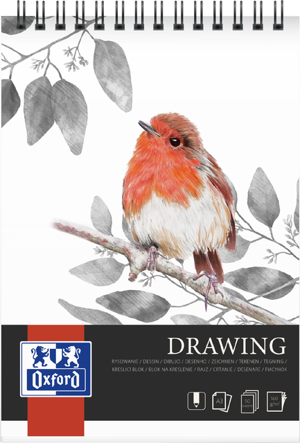 TEKENBLOK OXFORD DRAWING A3 30 VEL