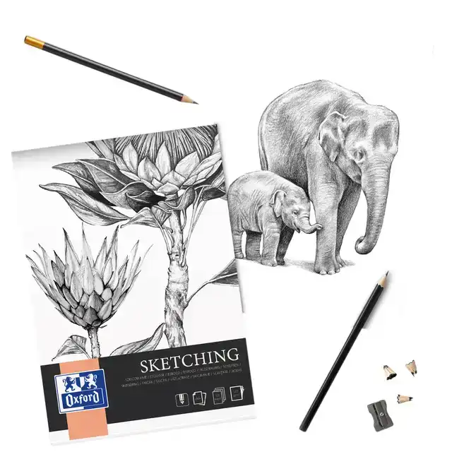 TEKENBLOK OXFORD SKETCHING A4 50 VEL