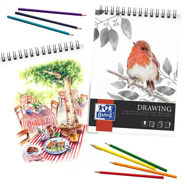 TEKENBLOK OXFORD DRAWING A4 50 VEL