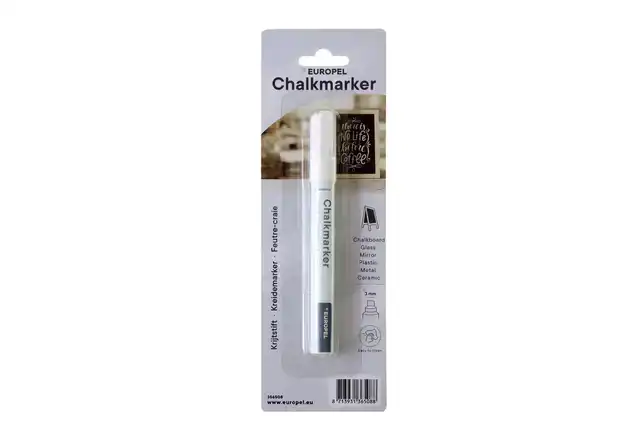 KRIJTSTIFT EUROPEL 3MM WIT