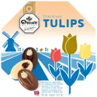 CHOCOLADE DROSTE VERWENBOX TULIPS 175GR