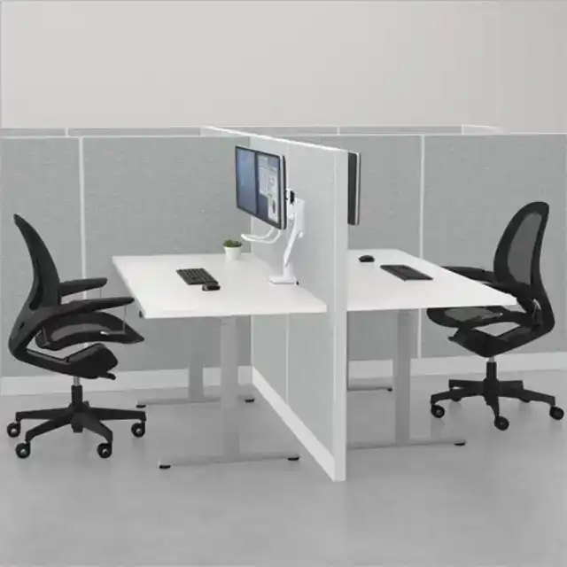 MONITORARM FELLOWES EPPA CROSSBAR WIT