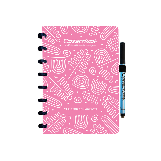 AGENDA CORRECTBOOK A5 BLOSSOM PINK