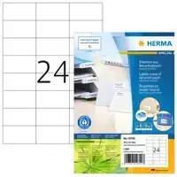 ETIKET HERMA RECYCLING 70X37MM WIT